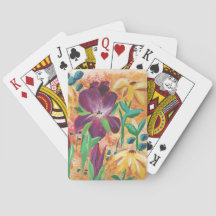 Fire and Iris playing cards