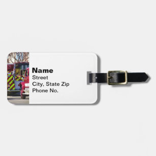 Fire and Rescue Luggage Tag