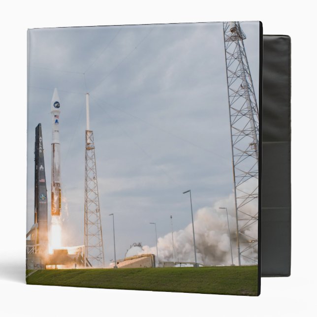 Fire and smoke signal the liftoff binder (Front/Inside)