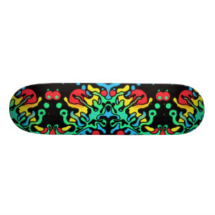 Fire and Water Skateboard