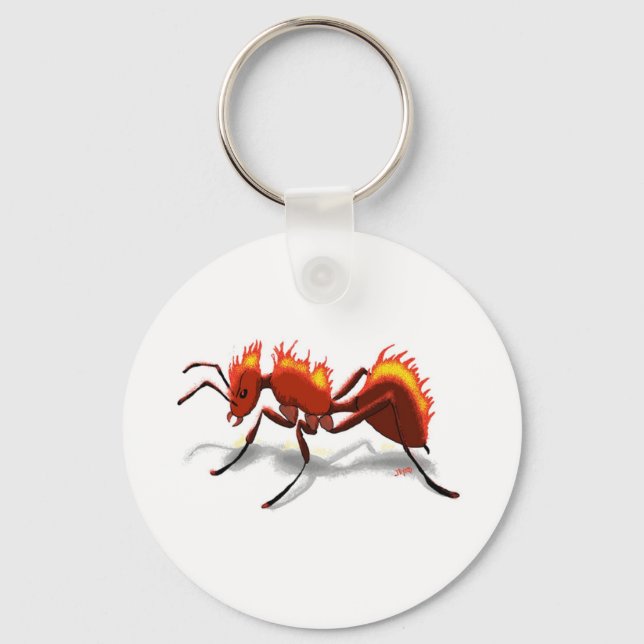 Fire Ant Keychain (Front)