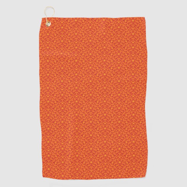 Fire Arches Golf Towel (Front)
