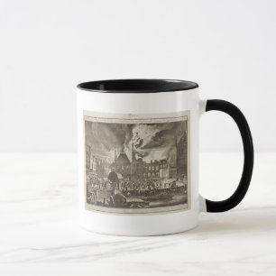 Fire at the old Amsterdam Town Hall, 17th July 165 Mug
