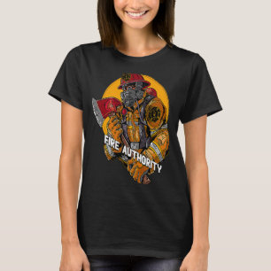 Fire Authority Fire Department School Firefighting T-Shirt