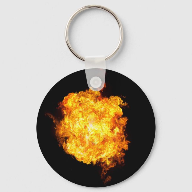 fire ball keychain (Front)