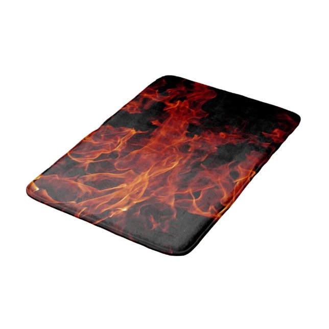 Fire Bath Mat (Angled)