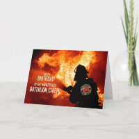 Fire Battalion Chief Firefighter Birthday