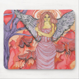 Fire Bird Incineration Mousepad