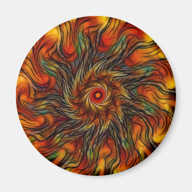 Fire Blossom (Magnet) Magnet (Front)