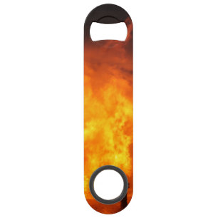 Fire Bottle Opener Bar Key