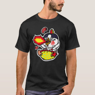 FIRE BREATH The Spiciest Pasta Noodles Buldak Hot T-Shirt