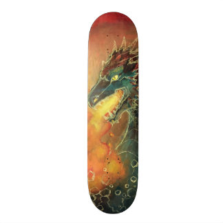 Fire Breathing Dragon Skateboard