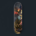 Fire Breathing Dragon Wyvern Volcano Lava Skateboard<br><div class="desc">This design may be personalized by choosing the customize option to add text or make other changes. If this product has the option to transfer the design to another item, please make sure to adjust the design to fit if needed. Contact me at colorflowcreations@gmail.com if you wish to have this...</div>