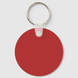 Fire Brick Red B22222 Colour - Add Your Name Optio Keychain