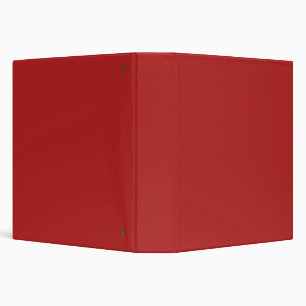 Fire Brick Red Solid Colour Tone Binder