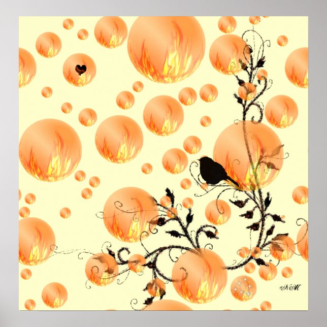 Fire Bubbles! Poster (Front)