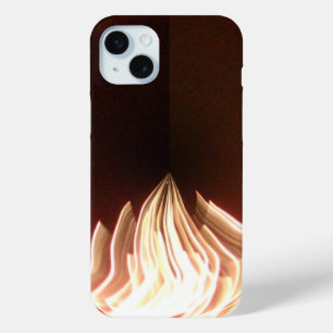 Fire Burning Hakuna Matata in Life.png iPhone 15 Mini Case