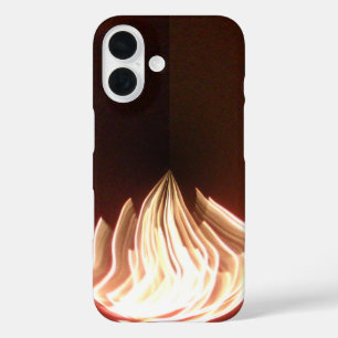 Fire Burning Hakuna Matata in Life.png iPhone 16 Case