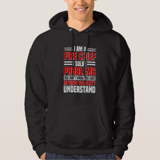 Fire Chief Commanding Officer Fireman Firefighter Hoodie
