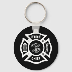Fire Chief Keychain
