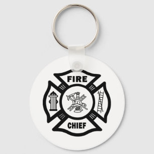 Fire Chief Keychain