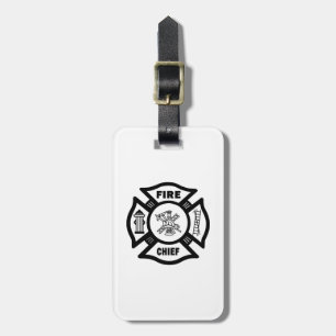 Fire Chief Luggage Tag