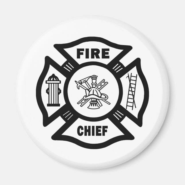 Fire Chief Magnet (Front)