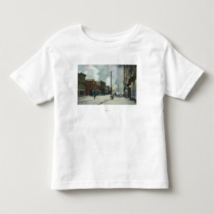 Fire Coming Up Third Street, 1906 Earthquake Toddler T-shirt