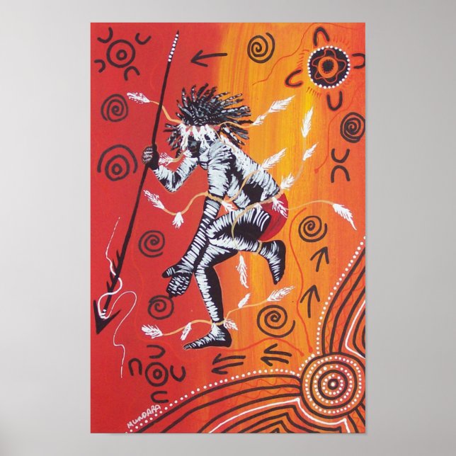 Fire Dancer Poster by Mundara (Front)