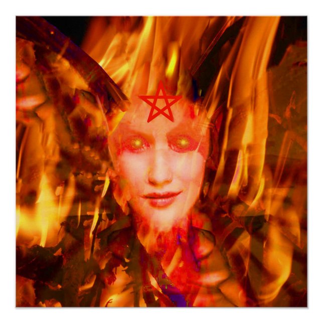 Fire Demon Poster (Front)