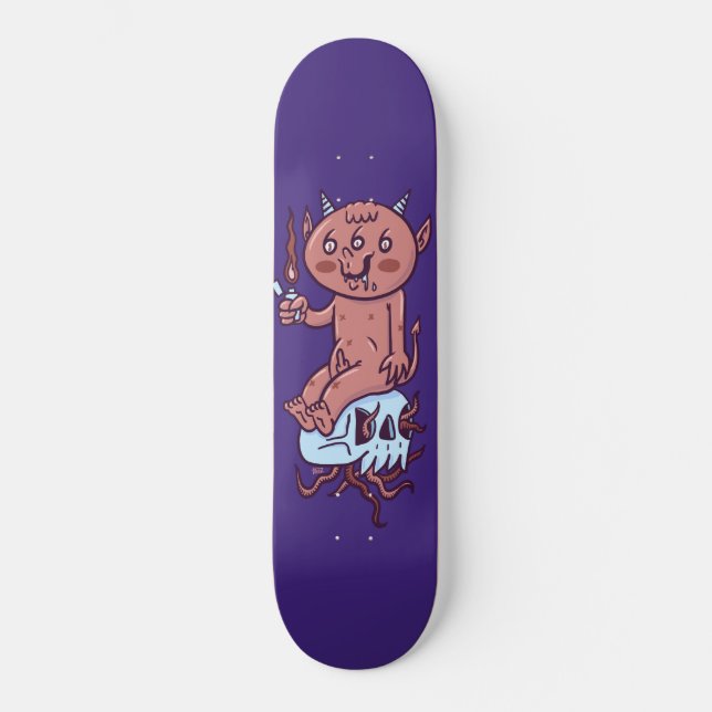 Fire Demon Skateboard 8.0 (Front)