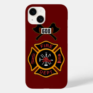 Fire Department Badge Case-Mate iPhone 14 Case