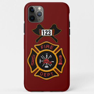 Fire Department Badge iPhone 11 Pro Max Case