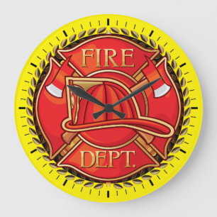 Fire Department Clock