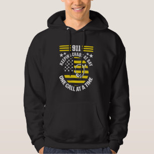 Fire Department Emergency Operator Dad Dispatcher  Hoodie