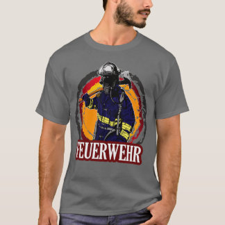 Fire Department Firefighter 112 Gift  T-Shirt