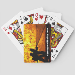 Fire Department Firefighter Playing Cards