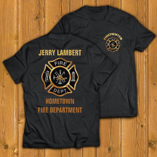 Firefighter Logo T-Shirts & Shirt Designs