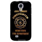 Fire Department Gold Name Template
