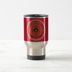 Fire Department Maltese Cross Custom Mug