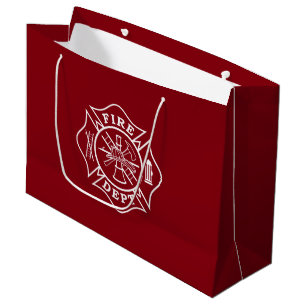 Fire Dept / Firefighter Large Gift Bag