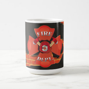 Fire Dept Logo Coffee Mug