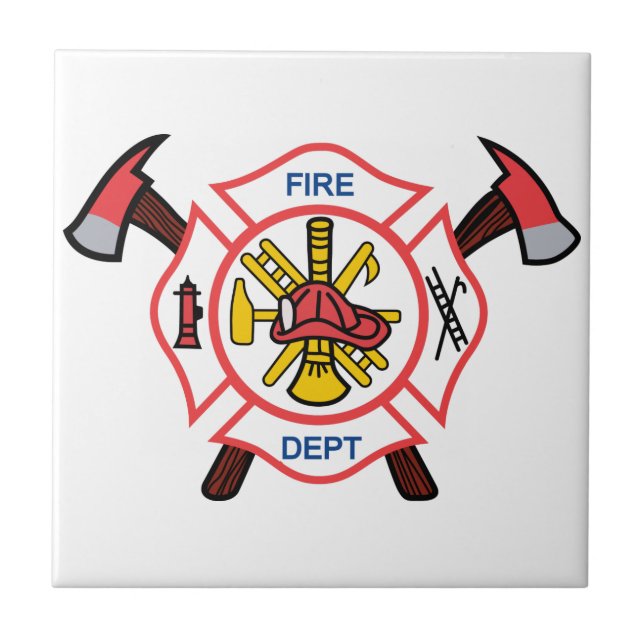 Fire Dept Tile (Front)