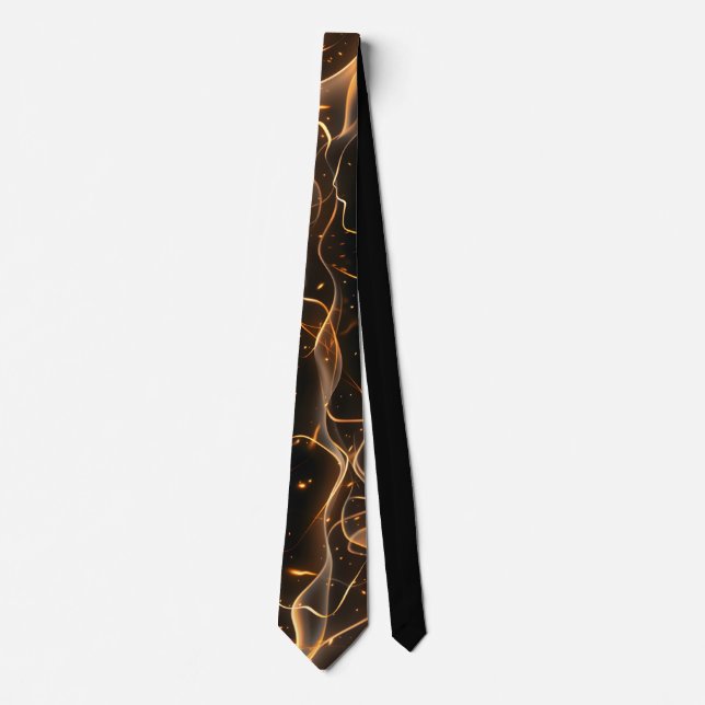 Fire design Tie / Cravate de feu (Devant)
