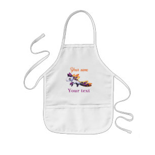 Fire dragon, fire dragon kids apron