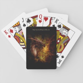 Fire Dragon Playing Cards