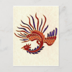 FIRE DRAGON POST CARD