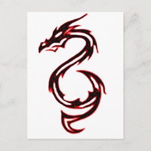 Fire Dragon Postcard