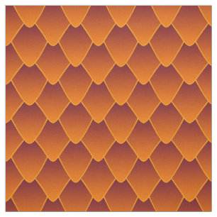 Fire Dragon Scales Fabric