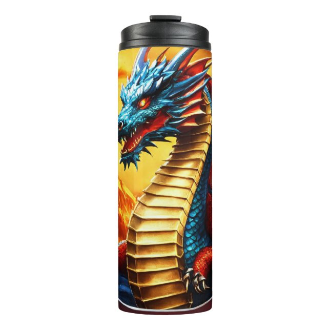 Fire Dragon  Thermal Tumbler (Front)